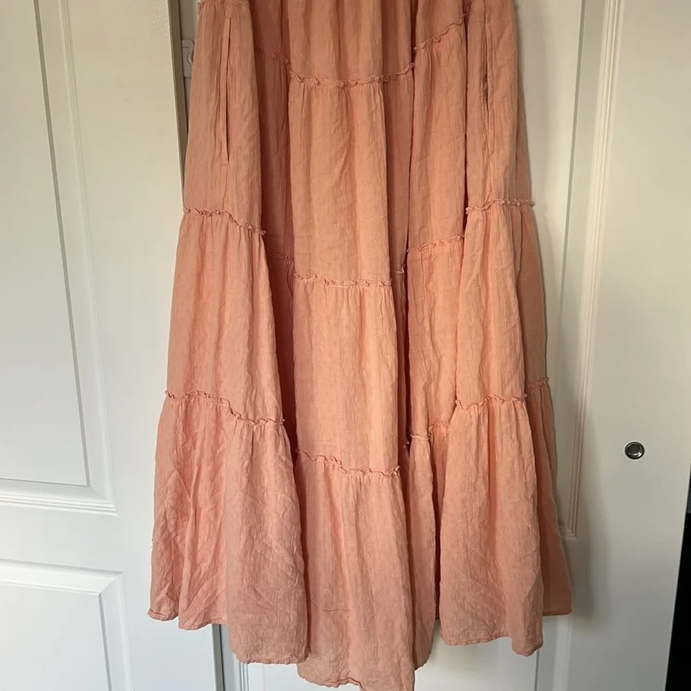 Abercrombie & Fitch Halter Tiered Maxi Dress